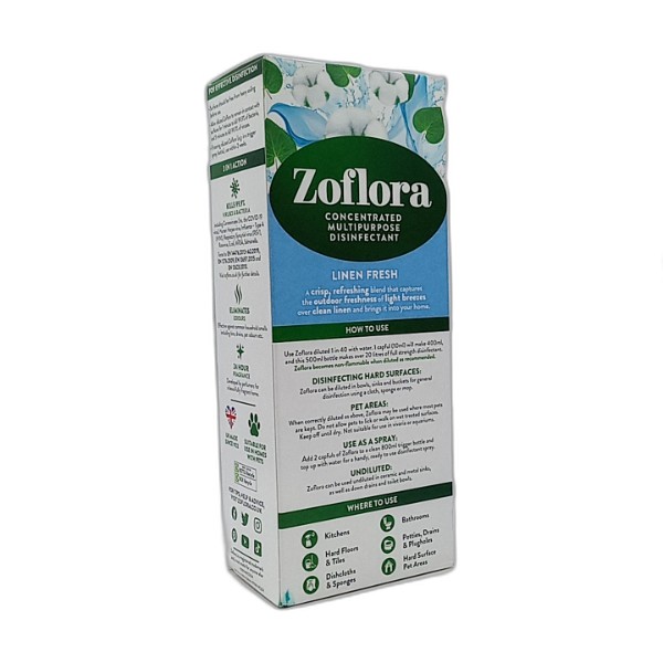 ZOFLORA LINEN FRESH 500ML