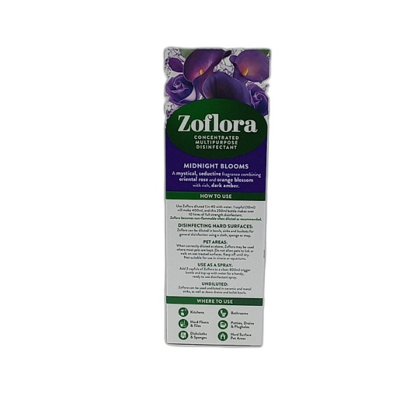 ZOFLORA MIDNIGHT BLOOMS 250ML