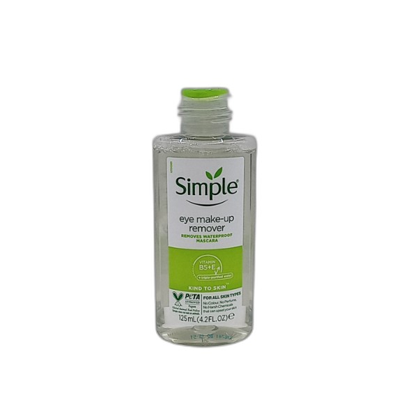 SIMPLE EYE MAKEUP REMOVER 125ML