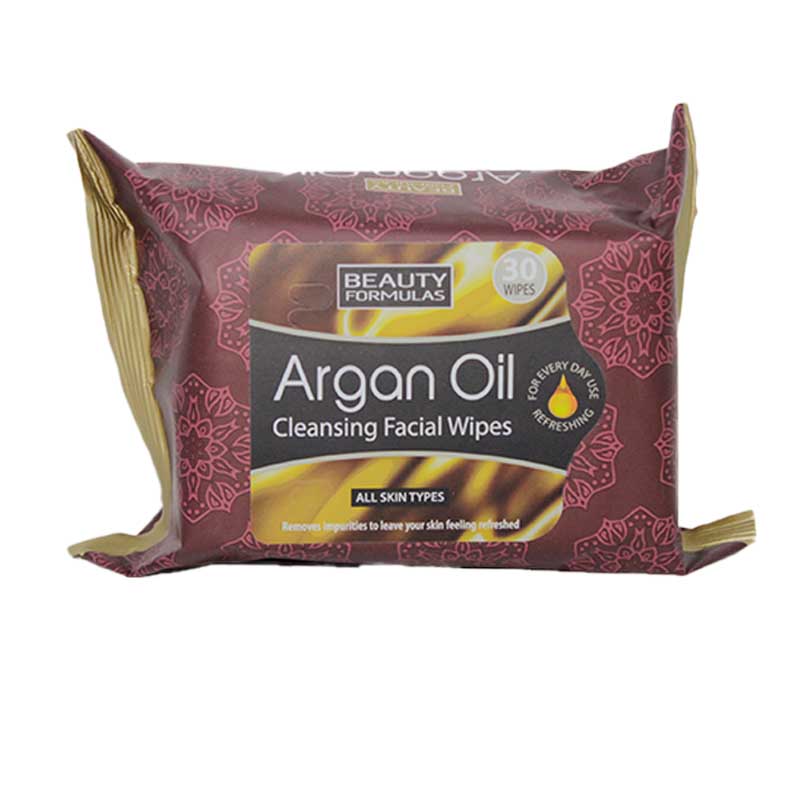 WIPES 30 S ARGAN FACIAL BEAUTY FORMULAS