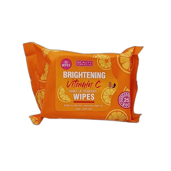 B-FORMULAS VITAMIN C MAKE UP WIPES 30S