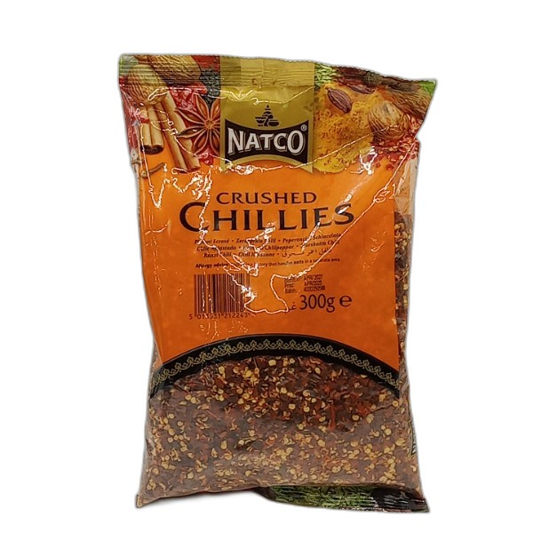 NATCO CRUSHED CHILLIES 300G