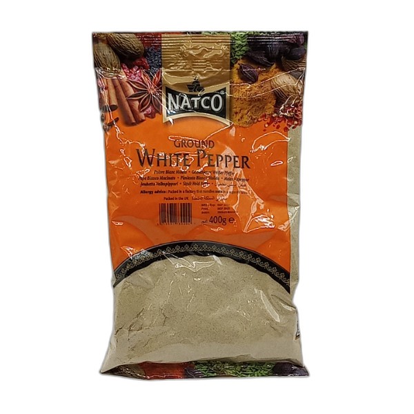 NATCO WHITE PEPPER GROUND 400G
