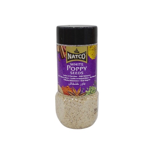 NATCO POPPY WHITE SEEDS JARS 100G