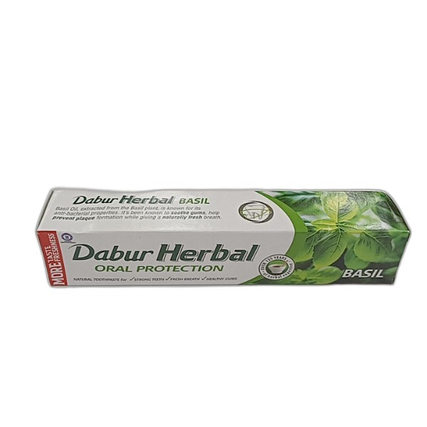 DABUR TOOTHPASTE BASIL 130G