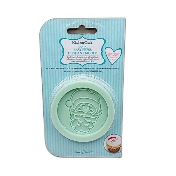 FOUNDANT MOULD SANTA SILICONE.