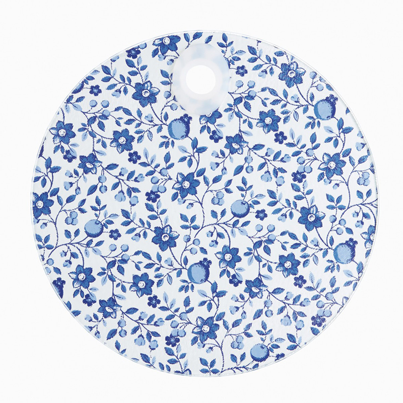 WORKTOP PROTECTOR 24CM BLUE FLORAL