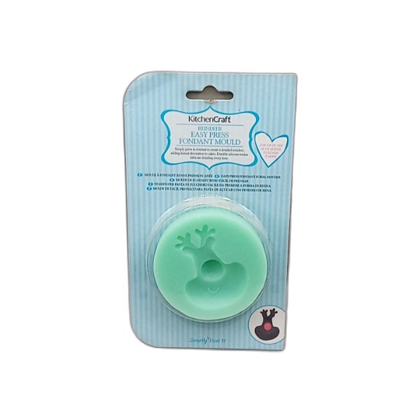 FONDANT MOULD REINDEER SILICONE