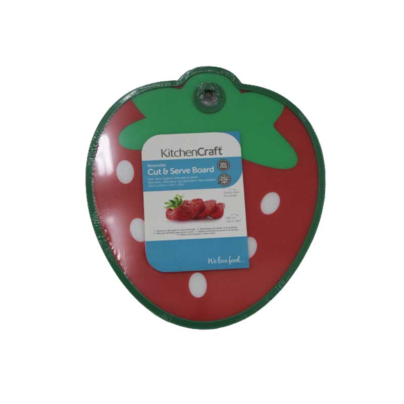 CHOPPING BOARD STRAWBERRY 27*24CM