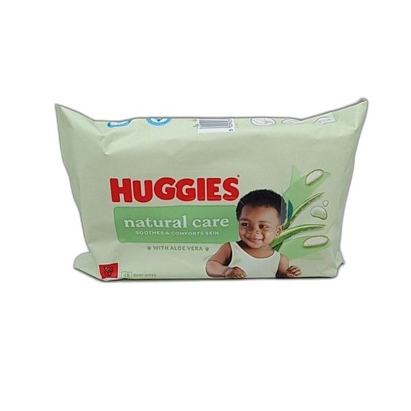 HUGGIES NATURAL CARE BABY WIPES 48S