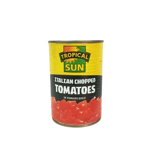 TROPICAL SUN CHOPPED TOMATOES 400G