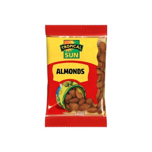 TROPICAL SUN ALMONDS 100G