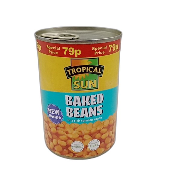 TROPICAL SUN BAKED BEANS 400G