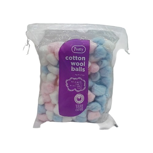 PRETTY COLOUR COTTON BALLS 100S