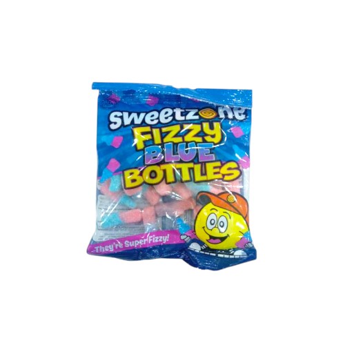 SWEET ZONE FIZZY BLUE BOTTLES 90G