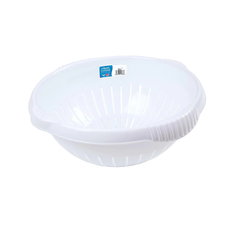 COLANDER 30CM ROUND PLASTIC WHAM