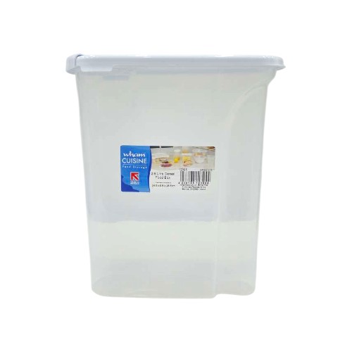 WHAM CEREAL DISPENSER 2.5L ICE WHITE-CLEAR.