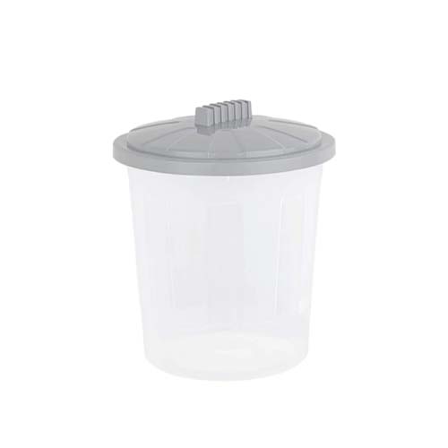 WHAM PLASTIC FUN BIN 8L GREY.