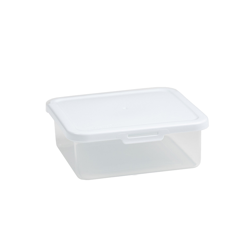 FOOD STORAGE BOX 1.2L SQ PLAST.