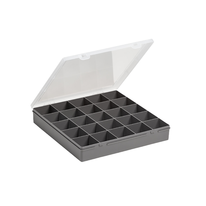 ORGANISER BOX 29CM SQ 25 DIVISION WHAM