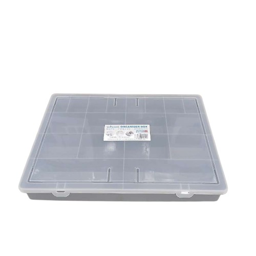 WHAM ORGANISER BOX 38CM GREY.