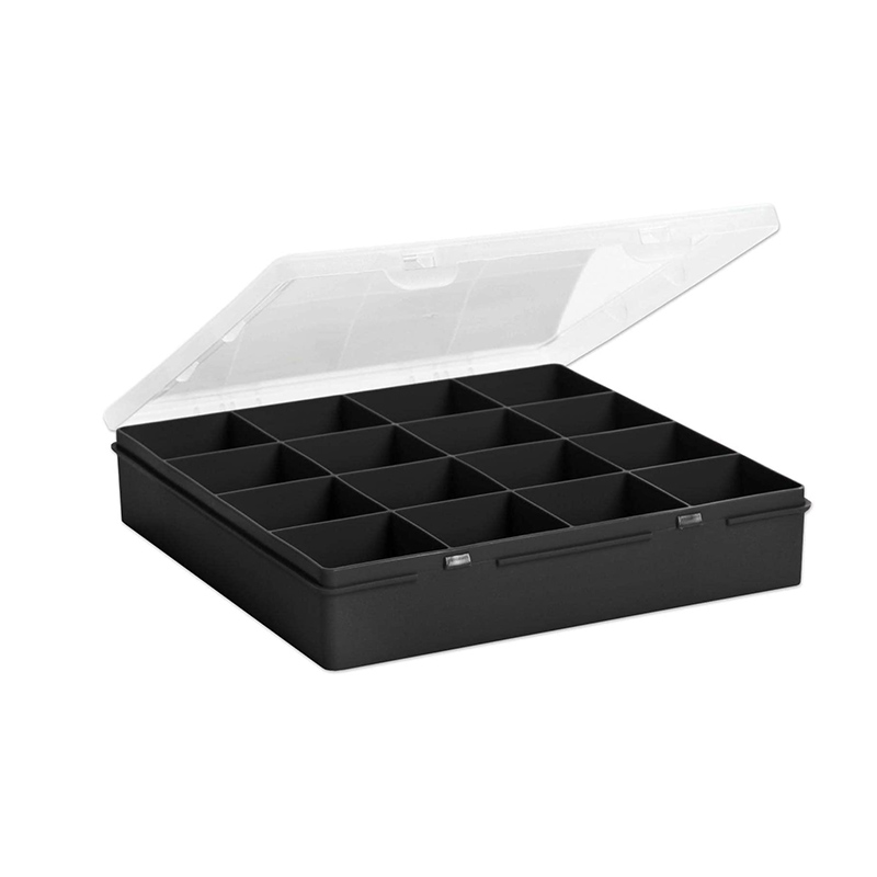 ORGANISER 19CM 12 DIVISION GREY WHAM