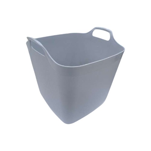 WHAM STORAGE TUB FLEXI SQUARE 25L GREY.