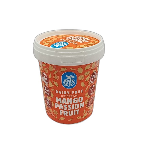 BLUE SKIES MANGO PASSION ICE CREAM 450ML