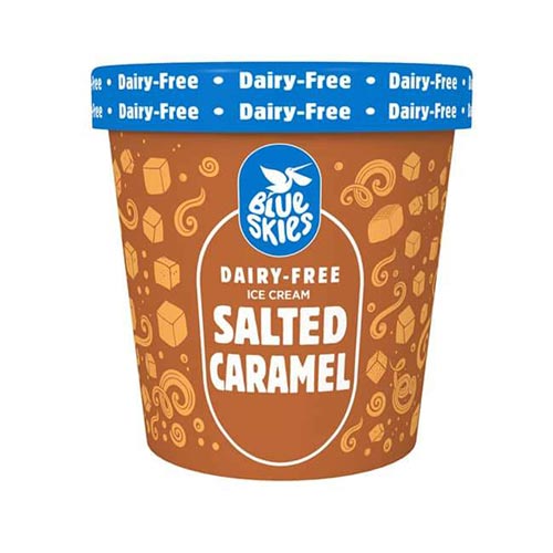 BLUE SKIES SALTED CARAMEL ICE CREAM 450ML
