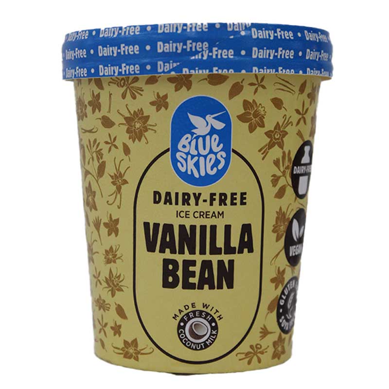 BLUE SKIES VANILLA BEAN ICE CREAM 450ML