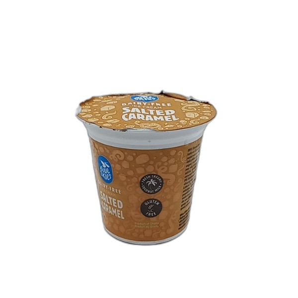 BLUE SKIES SALTED CARAMEL ICE CREAM 125ML