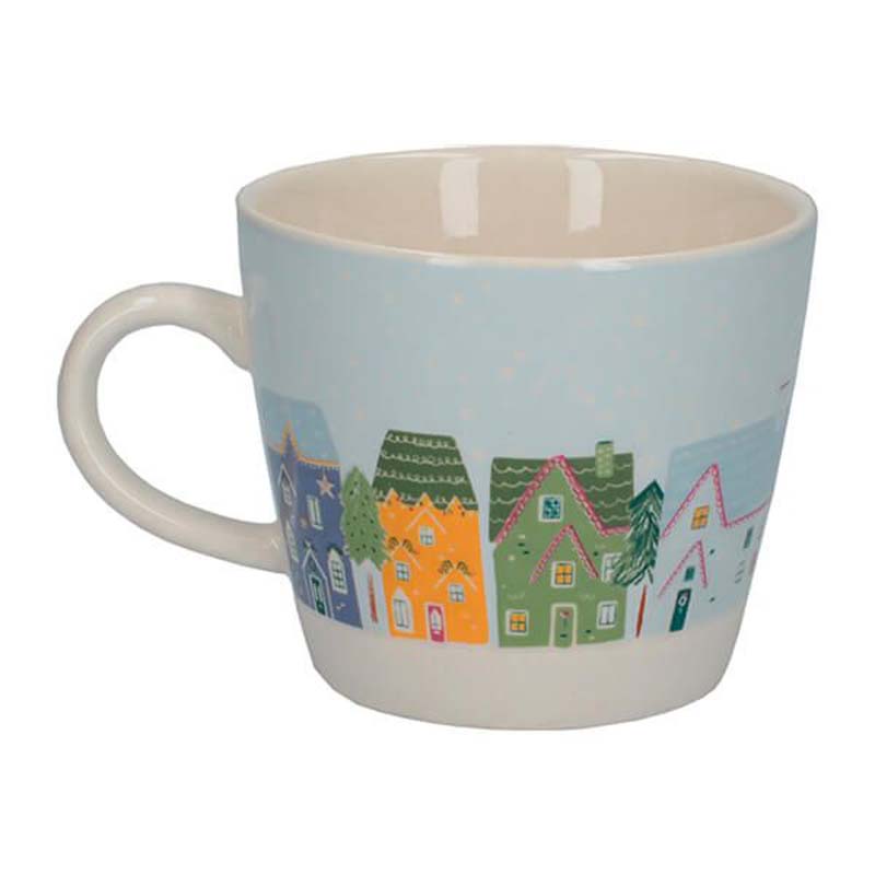 MUG CERAMIC NUTCRACKER COLLEC HOUSES