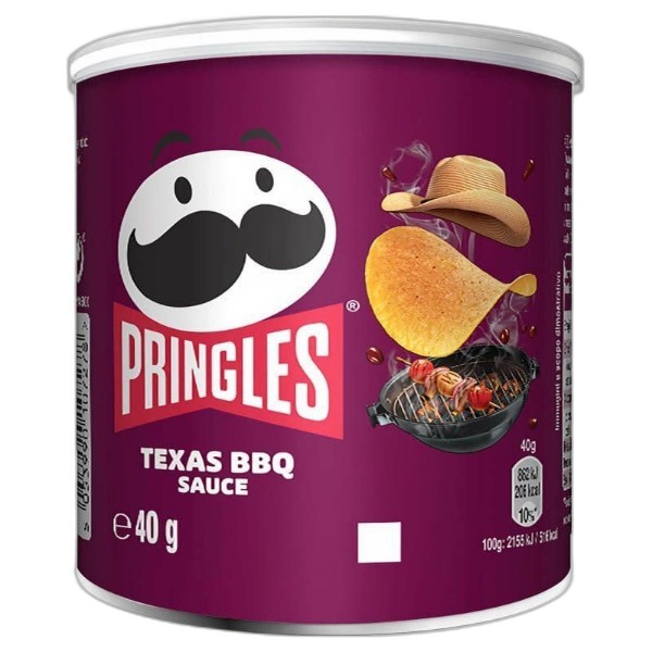 PRINGLES TEXAS BBQ CHIPS 40G