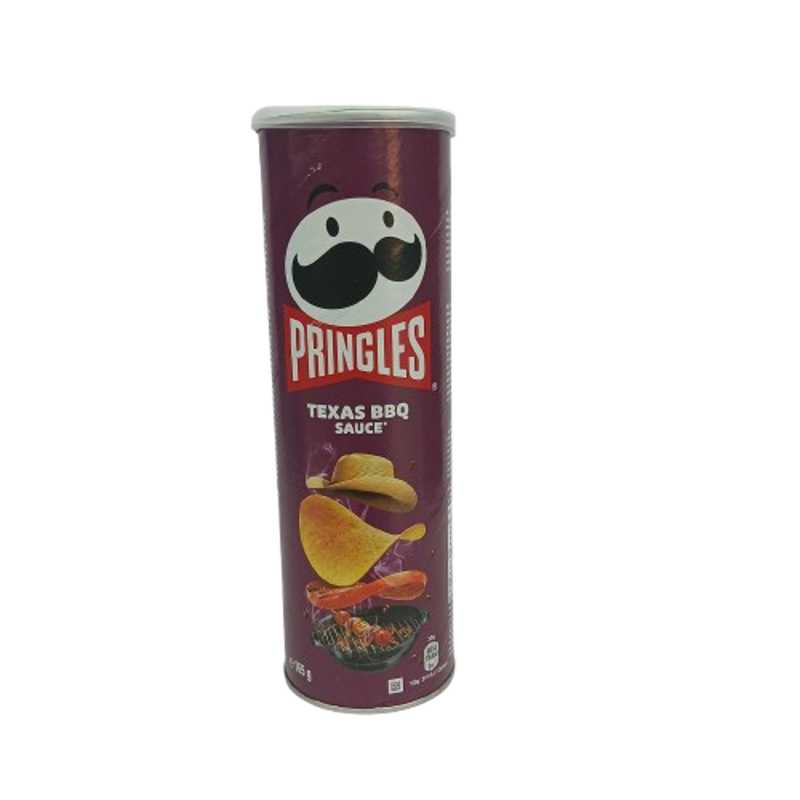 PRINGLES TEXAS BARBECUE CHIPS 165G