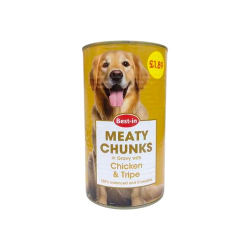 BEST IN CHICKEN TRIPE CHUNKS 1.2KG