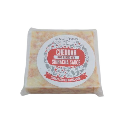 SINGLETONS SRIRACHA CHEDDAR 200G