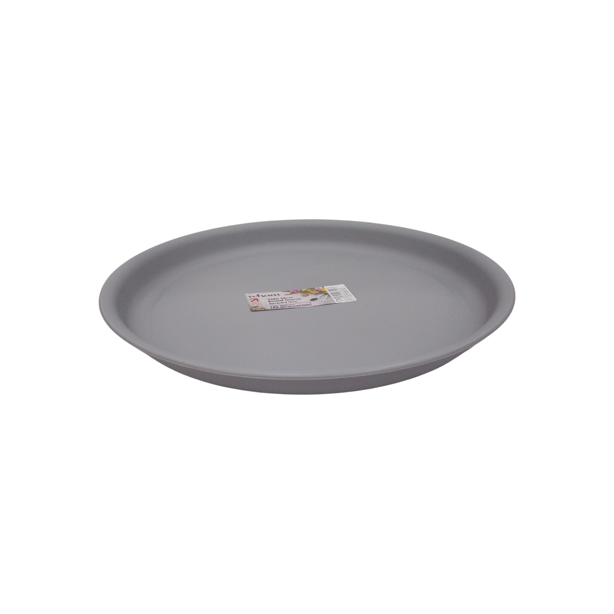 WHAM SAUCER VISTA ROUND 40CM GREY
