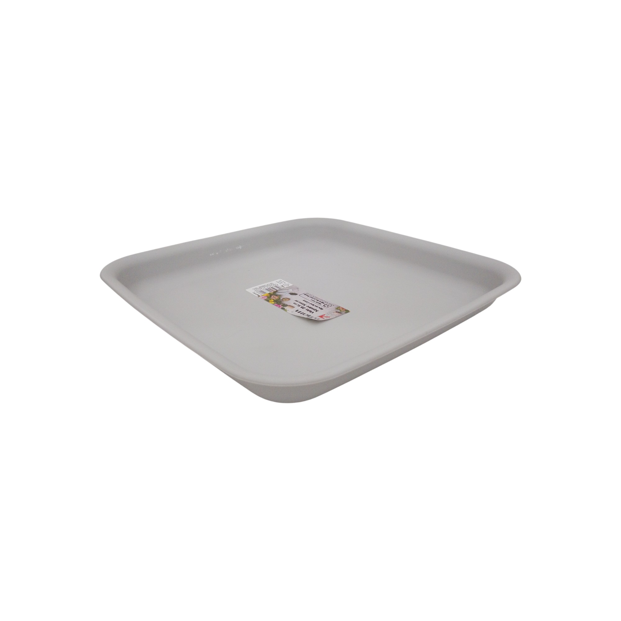 WHAM SAUCER VISTA SQUARE 33CM COOL GREY