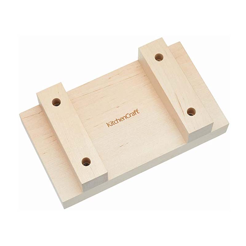 SUSHI SERVING BOARD WOODEN 21X12CM