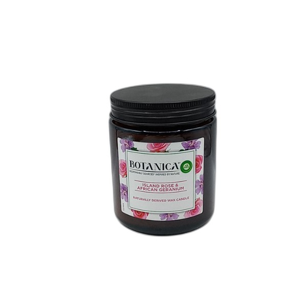BOTANICA ISLAND ROSE CANDLE 205G