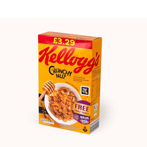KELLOGGS CRUNCHY NUT 460G