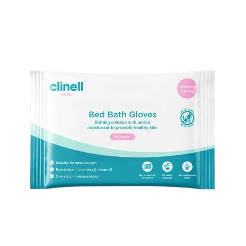 CLINELL BED BATH CLOTHS 8 SHEETS