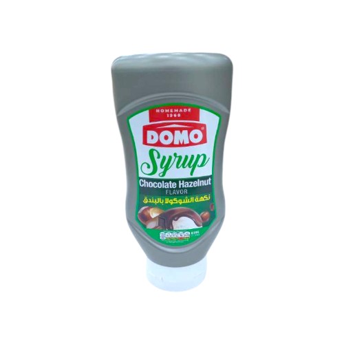 DOMO SYRUP CHOCOLATE HAZELNUT 610G