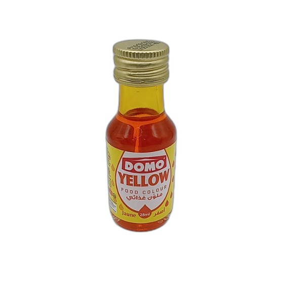 DOMO FOOD COLOR YELLOW 28ML
