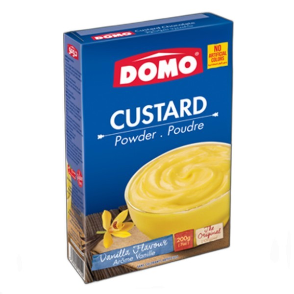 DOMO CUSTARD VANILLA 200G