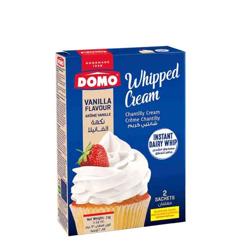 DOMO CREAM CHANTILLY VANILLA 72G