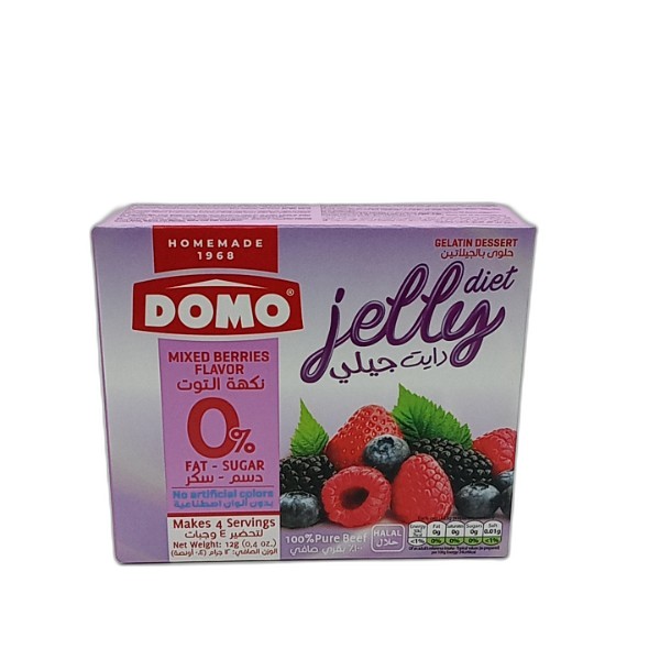 DOMO JELLO MIXED BERRIES LIGHT 12G