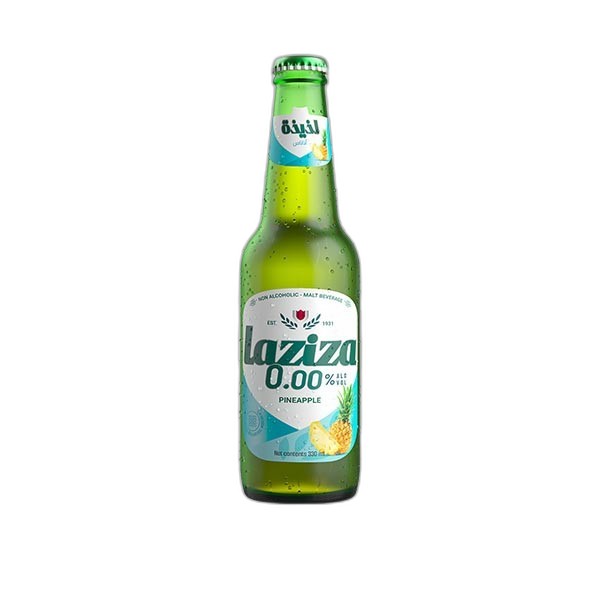 LAZIZA MALT DRINK PINEAPPLE 330ML