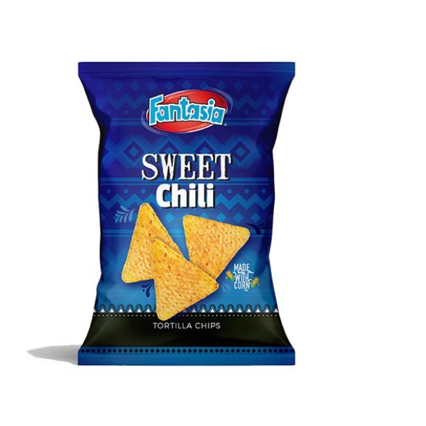 FANTASIA SWEET CHILLI TORTILLA CHIPS 80G