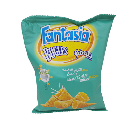 FANTASIA BUGLES SOUR CREAM-ONION 48G